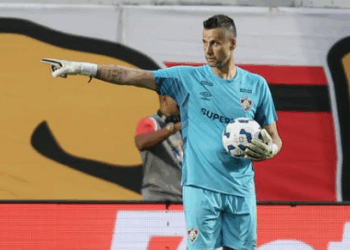 Goleiro Fábio já faz as contas para marca histórica vestindo a camisa do Fluminense
